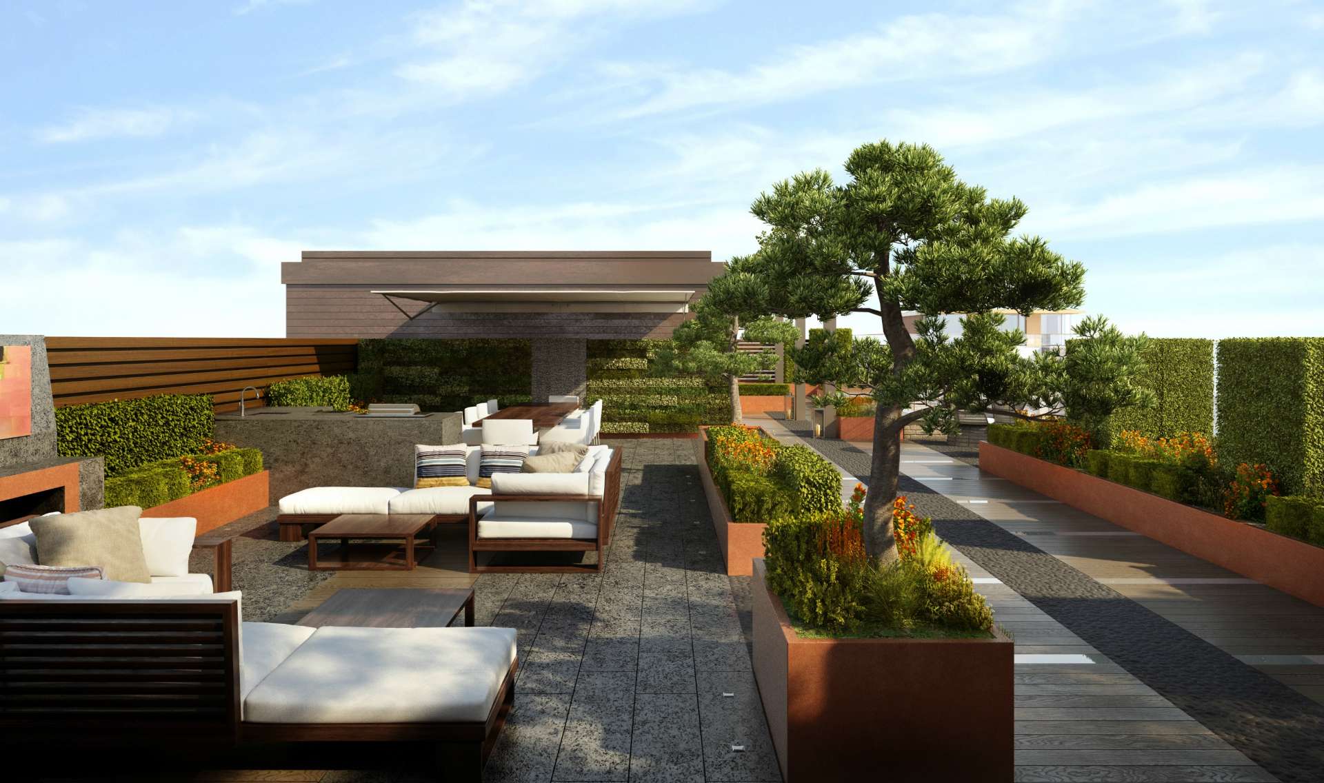 Designing Contemporary  Roof  Gardens  Part 2 Material 